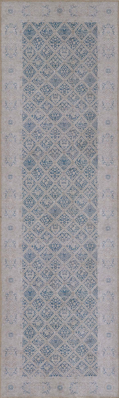 Erin Gates Dorset DOR-3 Blue Area Rug by Momeni