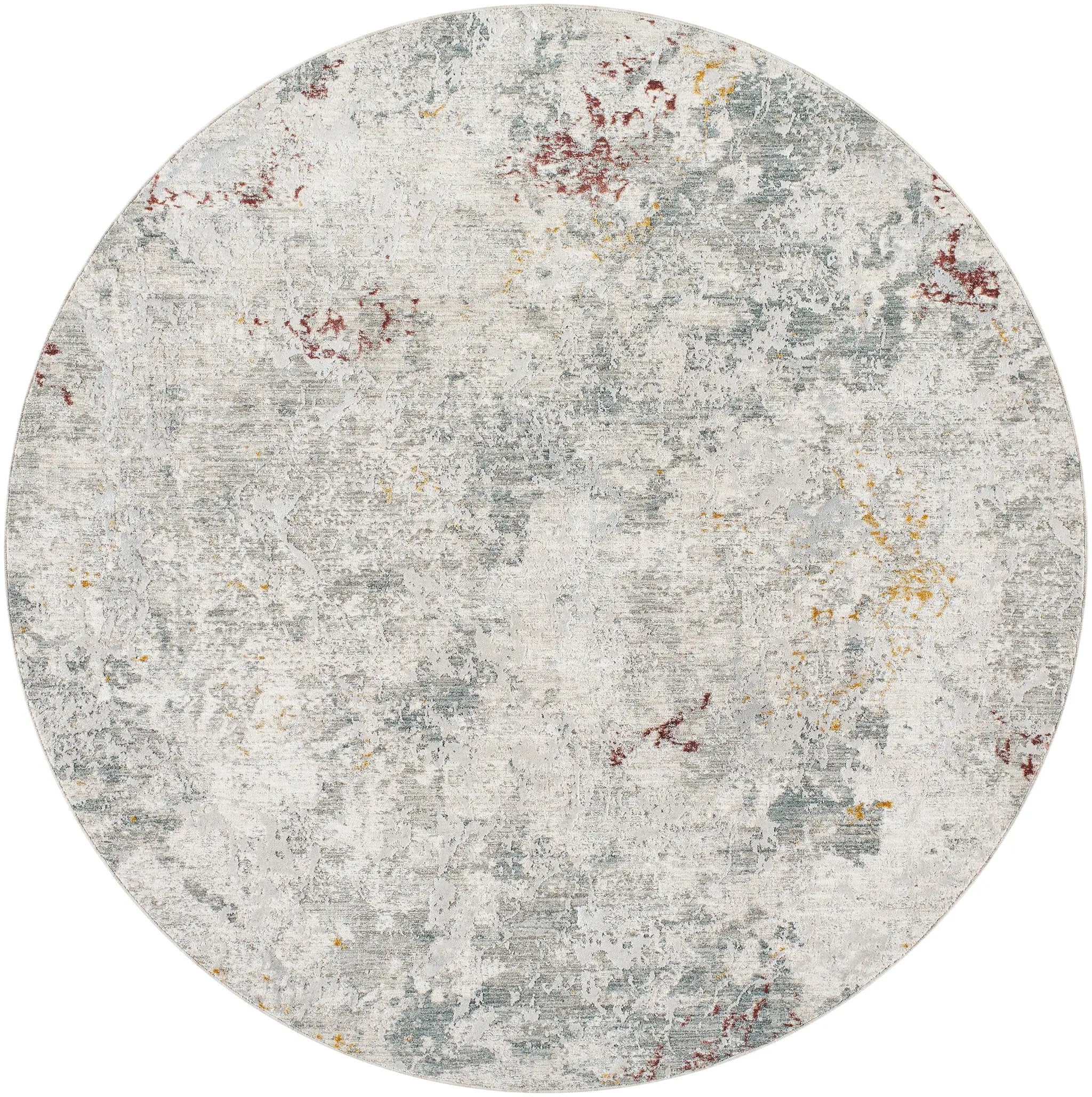 Dresden DRE-2316 White Area Rug by LIVABLISS