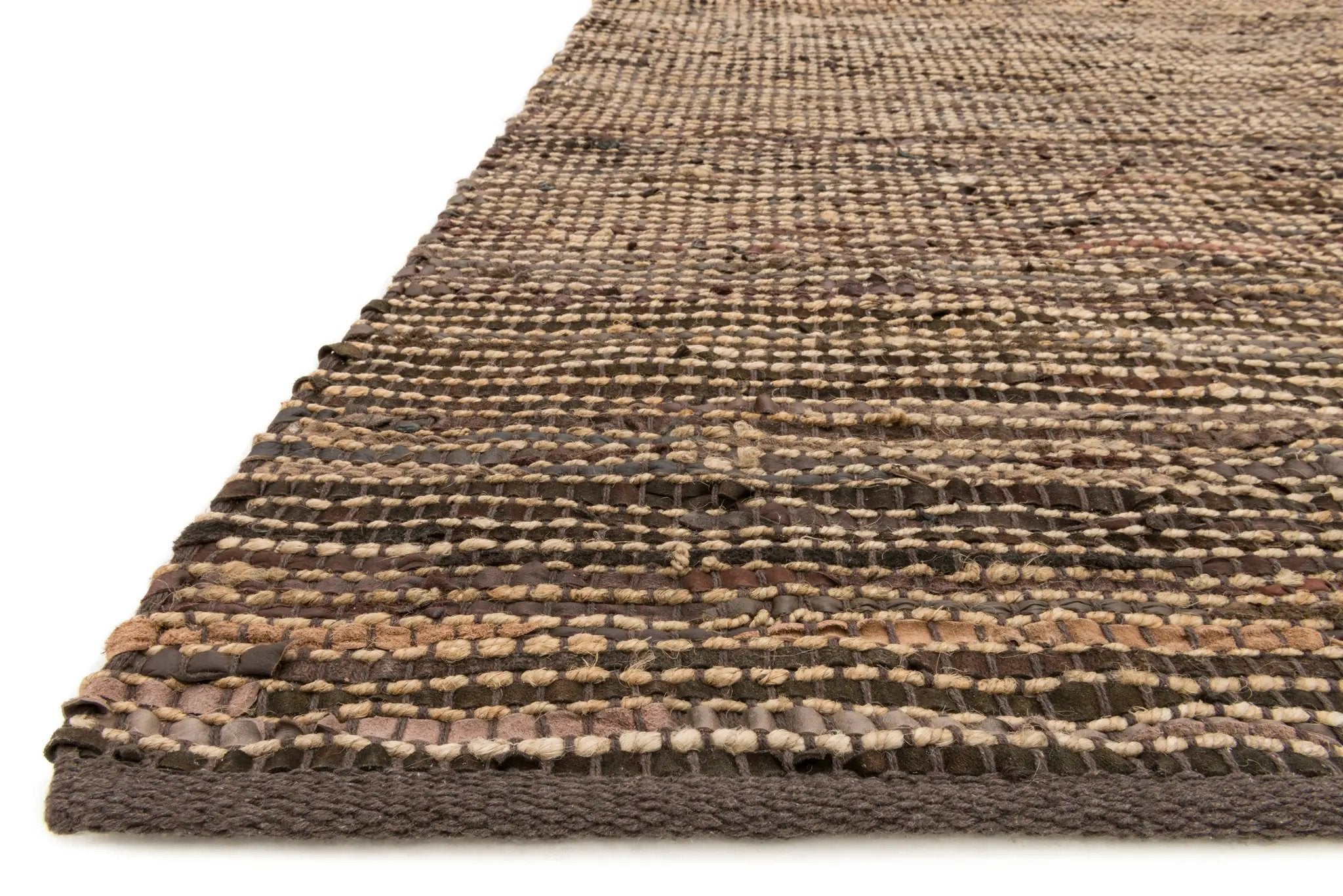 Edge ED-01 Brown Area Rug by Loloi