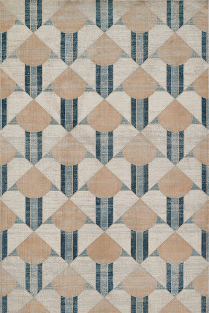 Momeni Edition EDI-1 Blue Area Rug