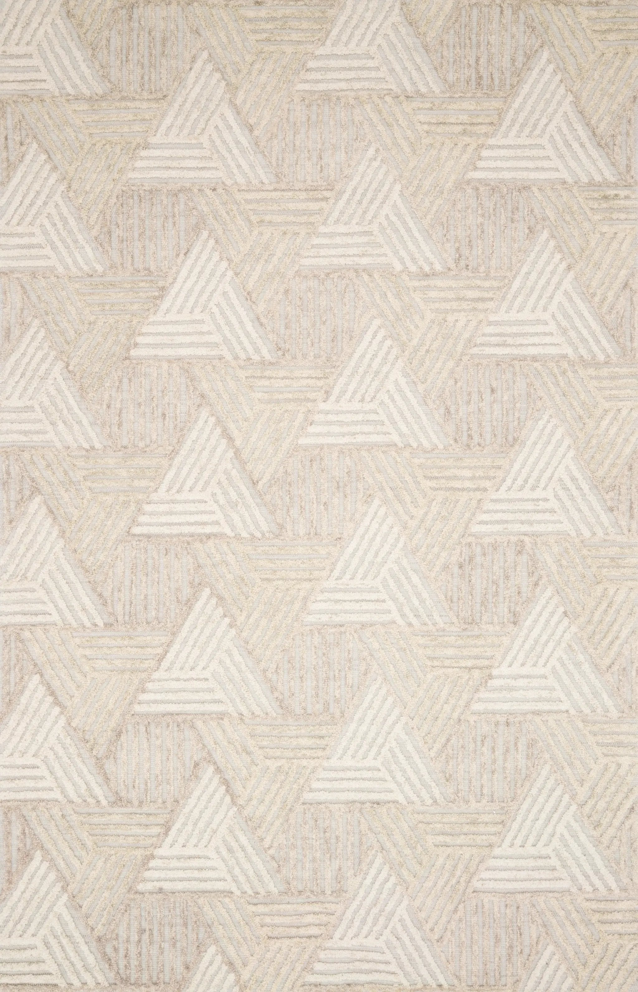 Ehren EHR-04 Oatmeal / Ivory Area Rug by Loloi