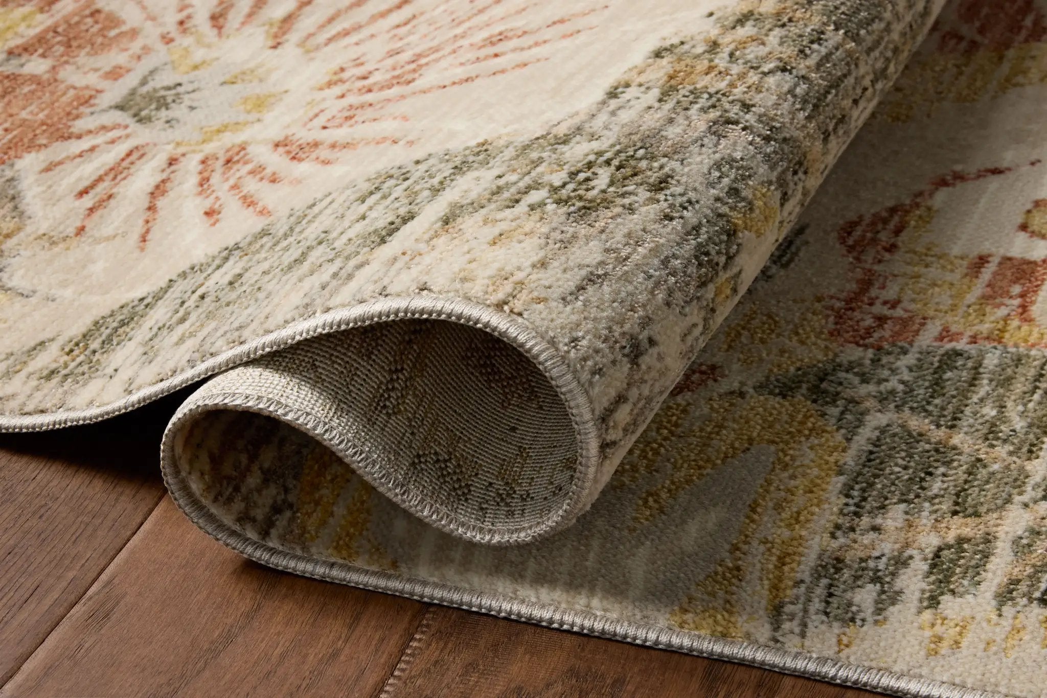 Eileen ELE-01 Natural / Sunrise Area Rug by Loloi