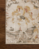 The Eileen ELE-02 Mist / Sunset Area Rug showcases soft misty and glowing sunset tones in a power-loomed polypropylene and polyester area rug with botanical style