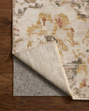 The Eileen ELE-02 Mist / Sunset Area Rug showcases soft misty and glowing sunset tones in a power-loomed polypropylene and polyester area rug with botanical style