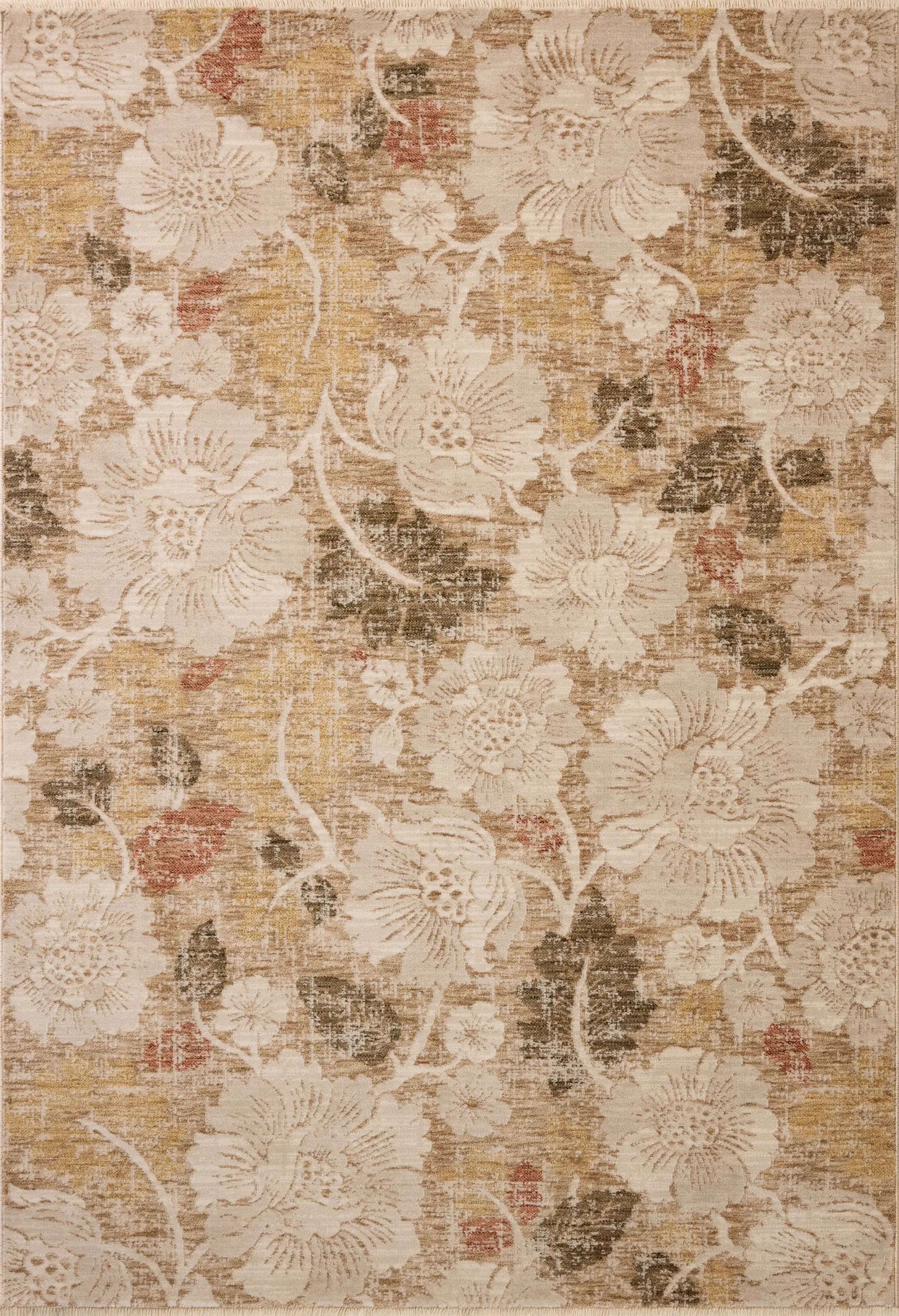 Eileen ELE-03 Natural / Multi Area Rug by Loloi