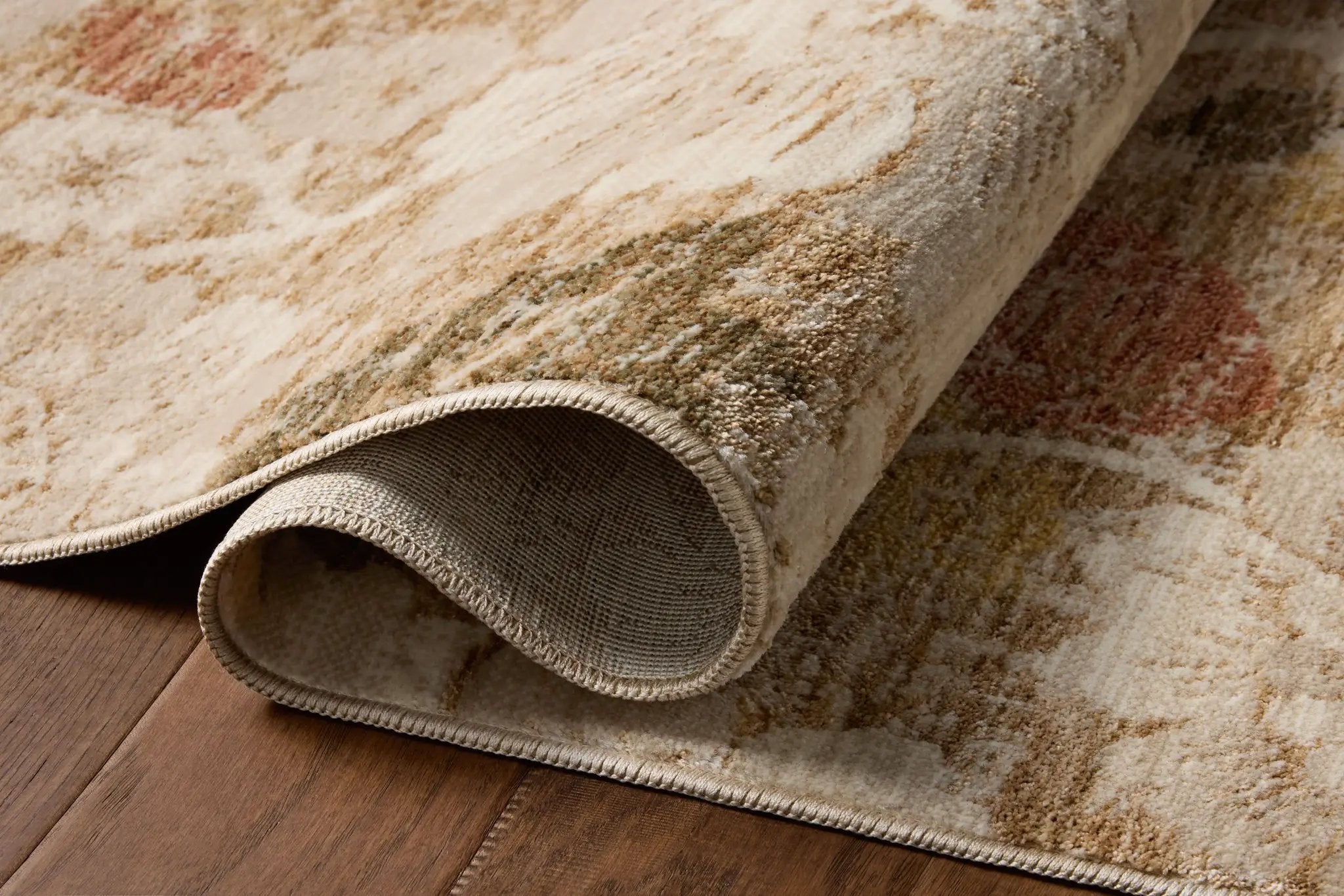 Eileen ELE-03 Natural / Multi Area Rug by Loloi
