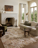 Crafted as a power-loomed polypropylene and polyester area rug, the Eileen ELE-04 Natural / Spice Area Rug brings warm natural and spirited spice warmth and botanical character to your space