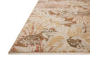 Crafted as a power-loomed polypropylene and polyester area rug, the Eileen ELE-04 Natural / Spice Area Rug brings warm natural and spirited spice warmth and botanical character to your space