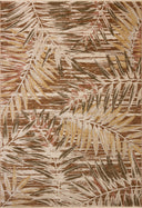 With earthy and warm natural hues and botanical styling, the Eileen ELE-05 Earth / Natural Area Rug is a power-loomed polypropylene and polyester area rug that elevates any room