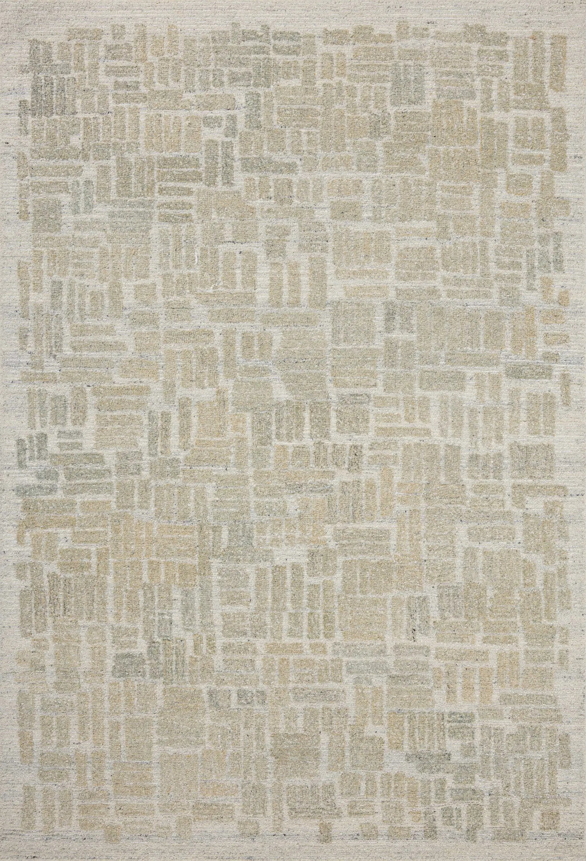 Elias ELA-01 Pebble / Sage Area Rug by Loloi