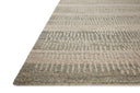 Designed with graphic and high-low textured artistry in earthy and delicate blush hues, the Elias ELA-02 Earth / Blush Area Rug is a hand-tufted wool area rug that stands out