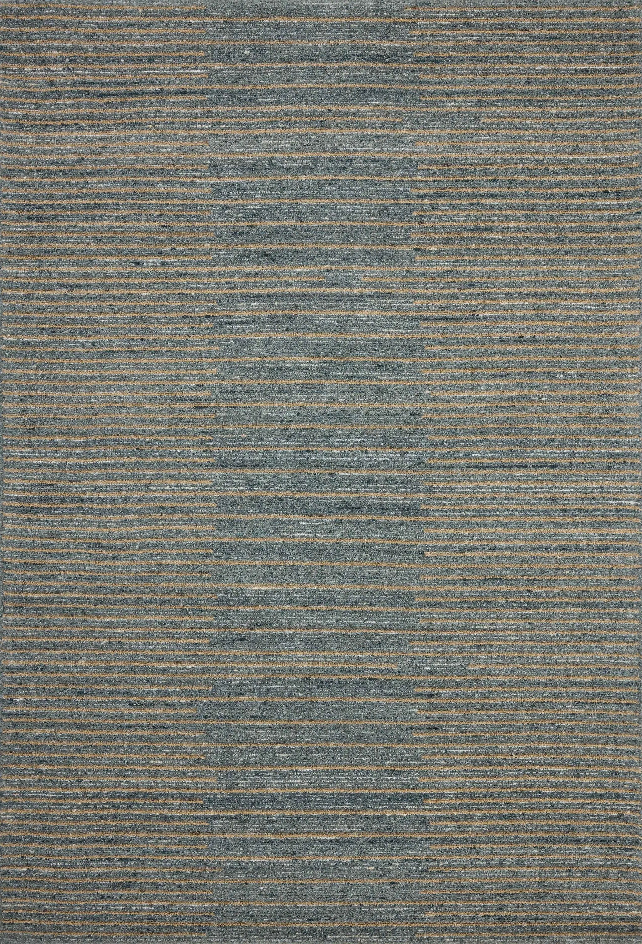 Elias ELA-03 Slate / Natural Area Rug by Loloi