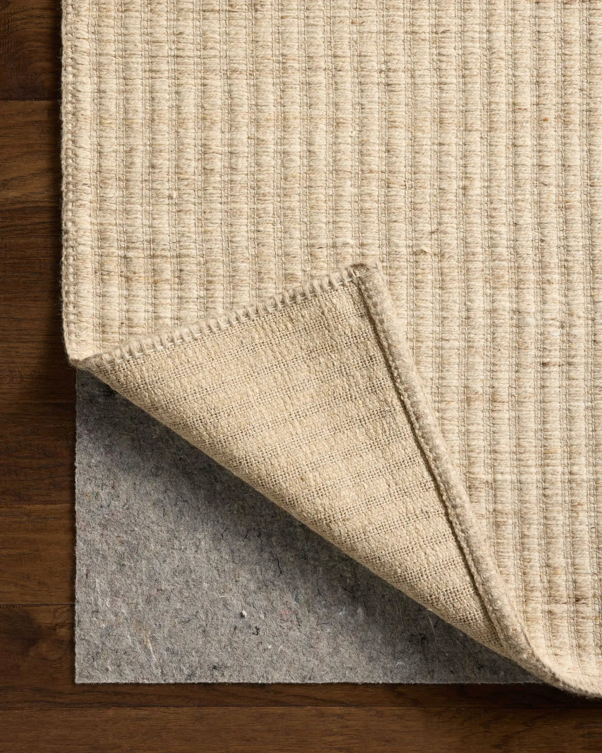 Elma ELM-01 Bone Area Rug by Loloi