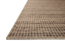 A stunning hand-woven wool and cotton area rug with striped detail, the Elma ELM-01 Bark Area Rug features grounded bark tones for a polished look