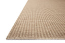 The Elma ELM-01 Dove Area Rug delivers gentle dove beauty and striped elegance in a hand-woven wool and cotton area rug