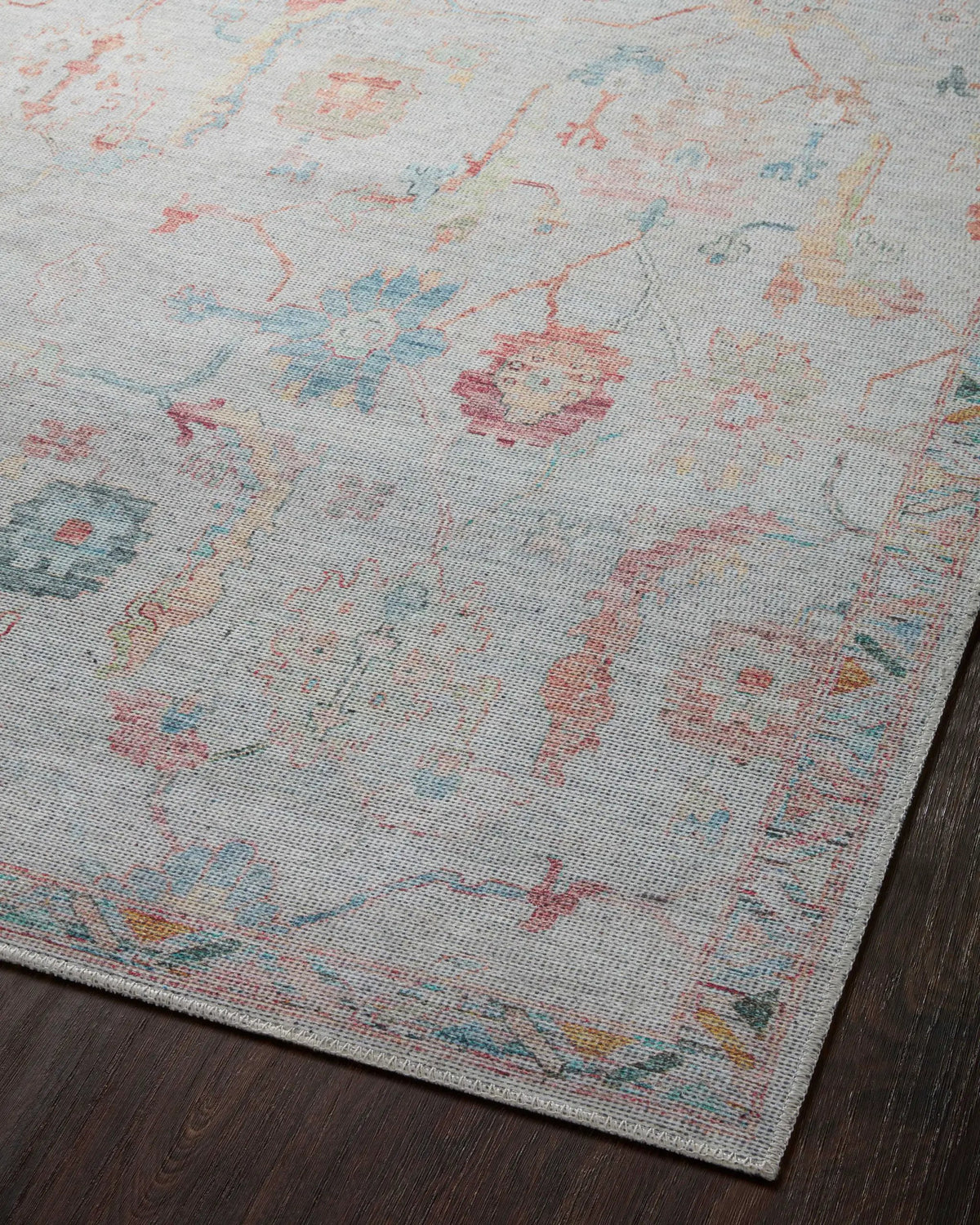 Elysium ELY-01 Pebble / Multi Area Rug by Loloi