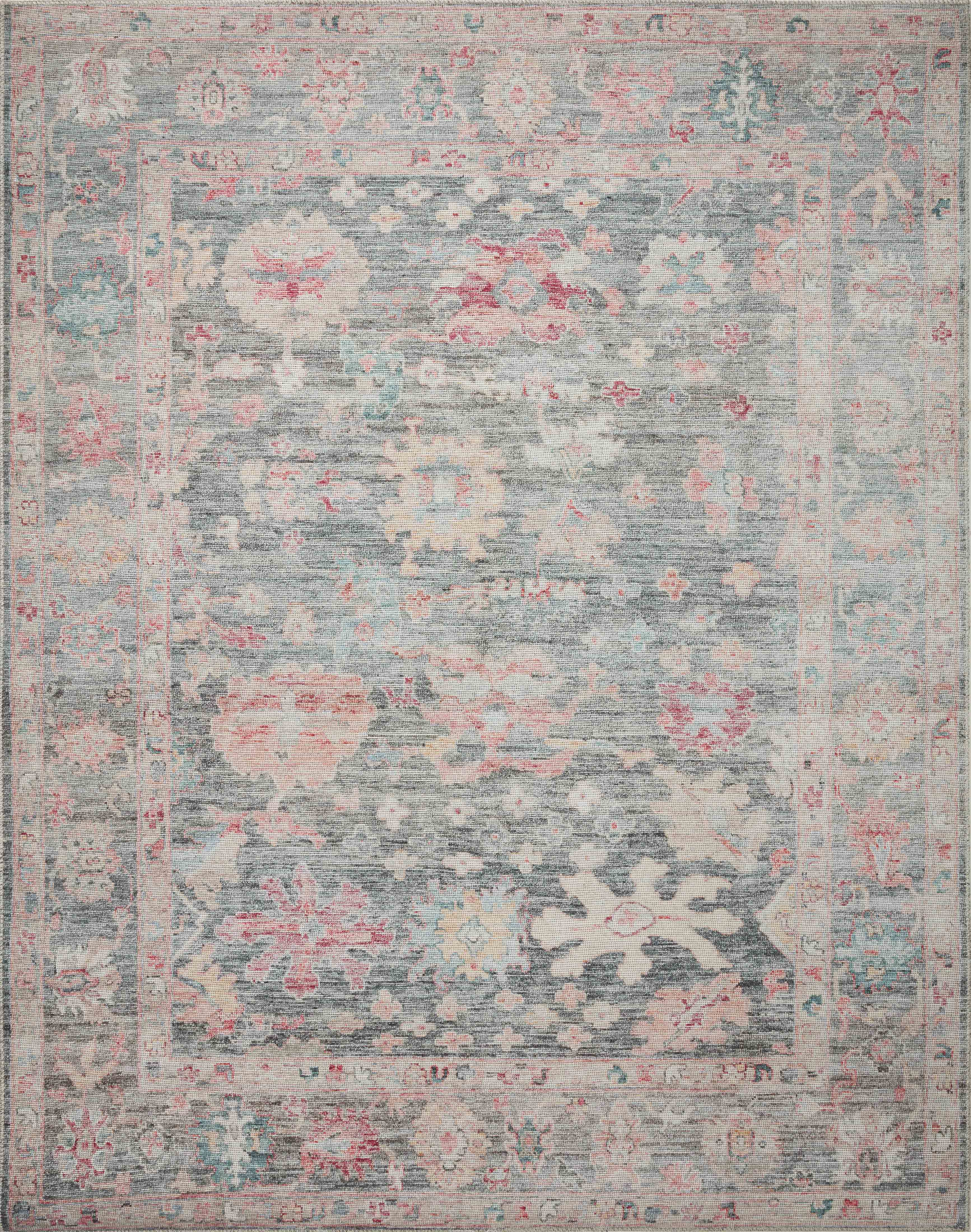 Loloi Elysium ELY-02 Graphite / Multi Area Rug