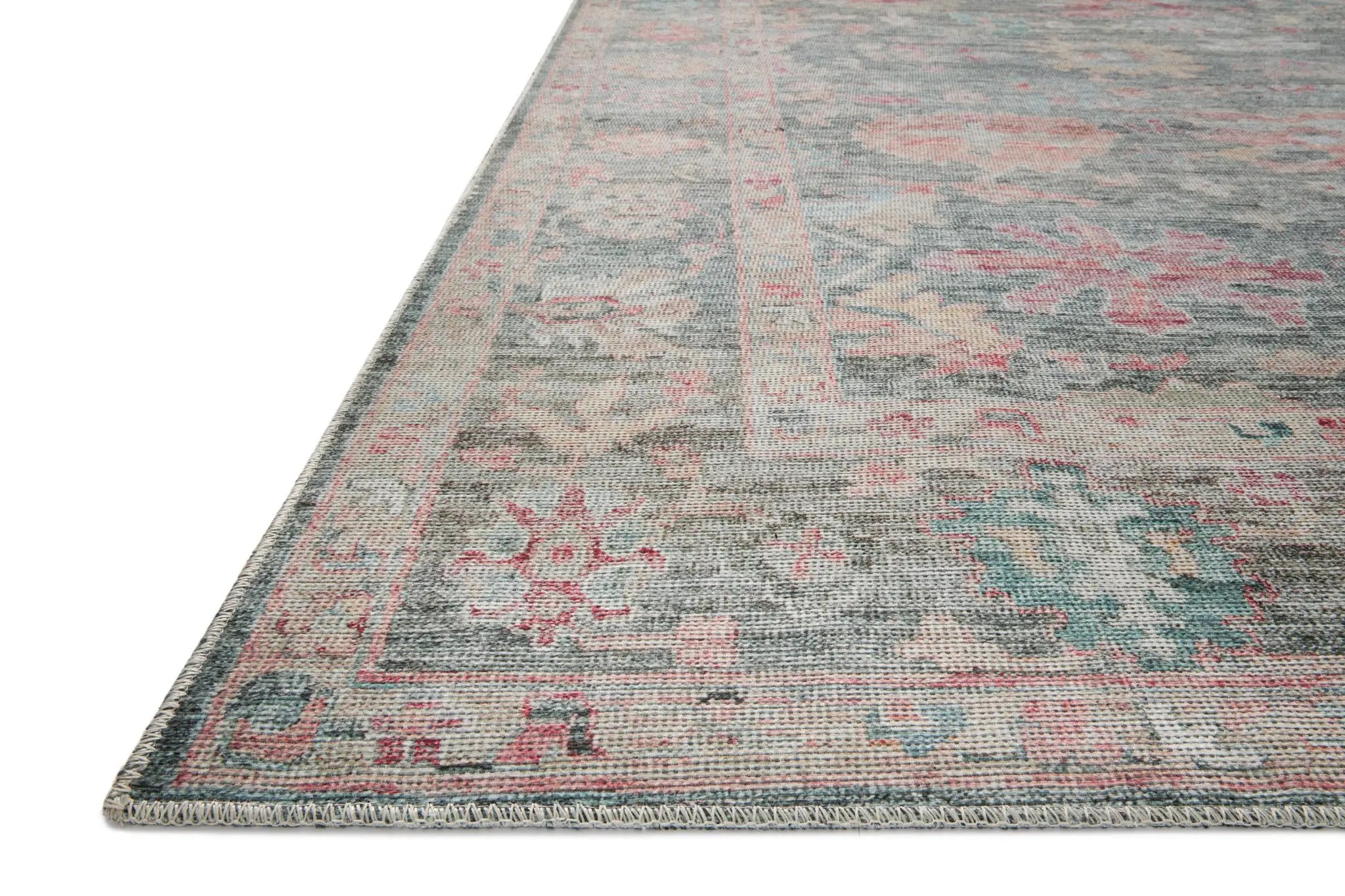 Elysium ELY-02 Graphite / Multi Area Rug by Loloi