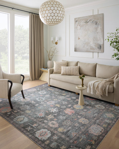 Loloi Elysium ELY-03 Charcoal / Multi Area Rug