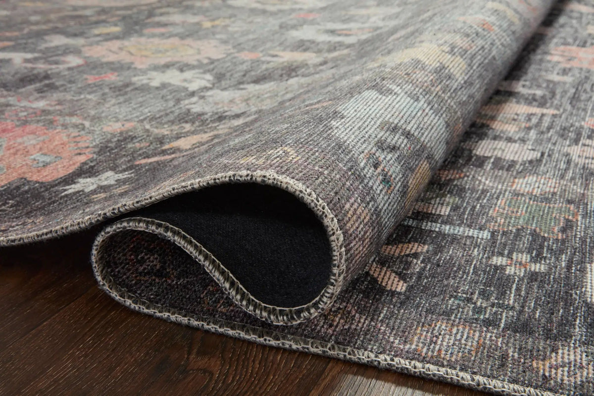 Elysium ELY-03 Charcoal / Multi Area Rug by Loloi