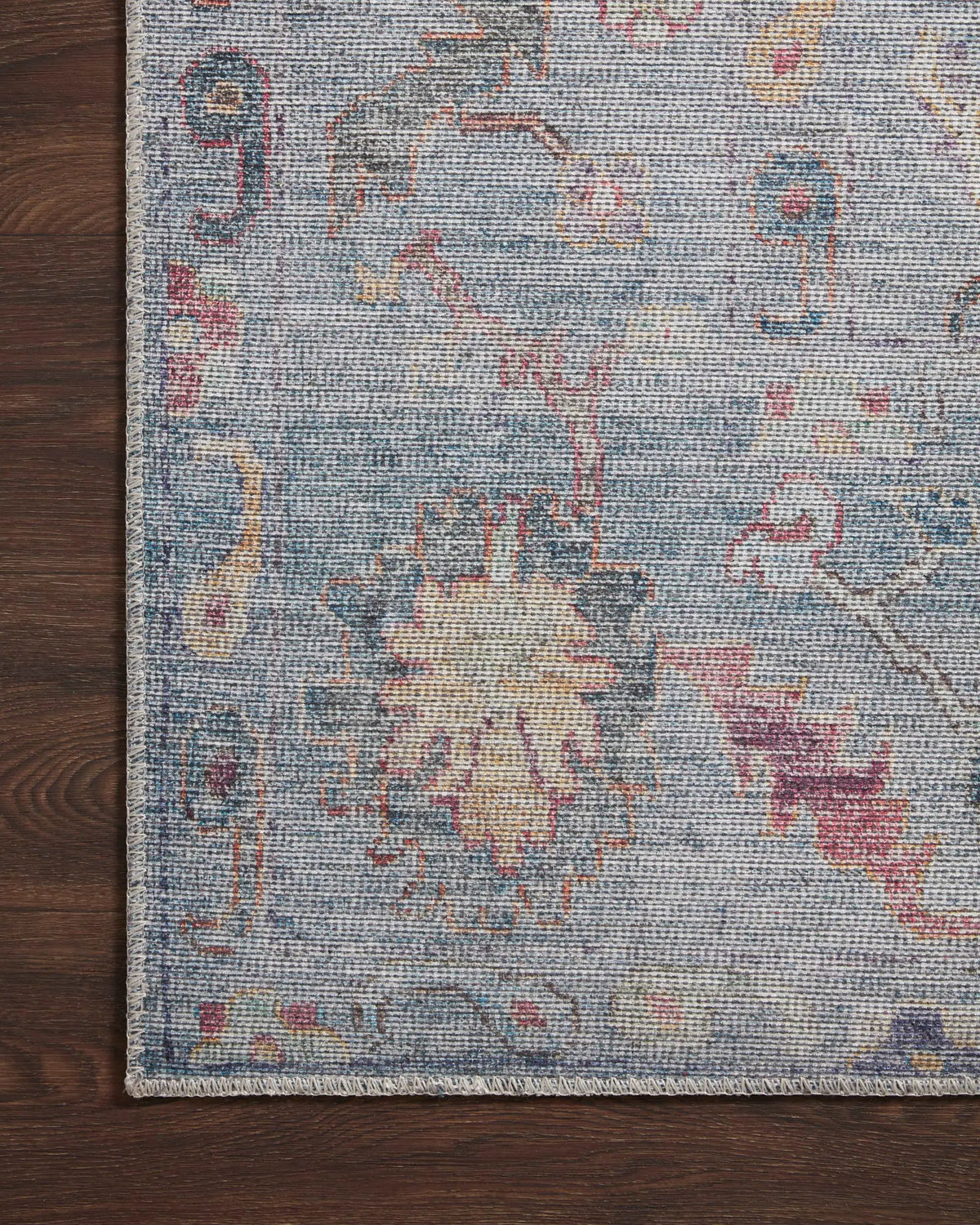 Elysium ELY-04 Denim / Multi Area Rug by Loloi