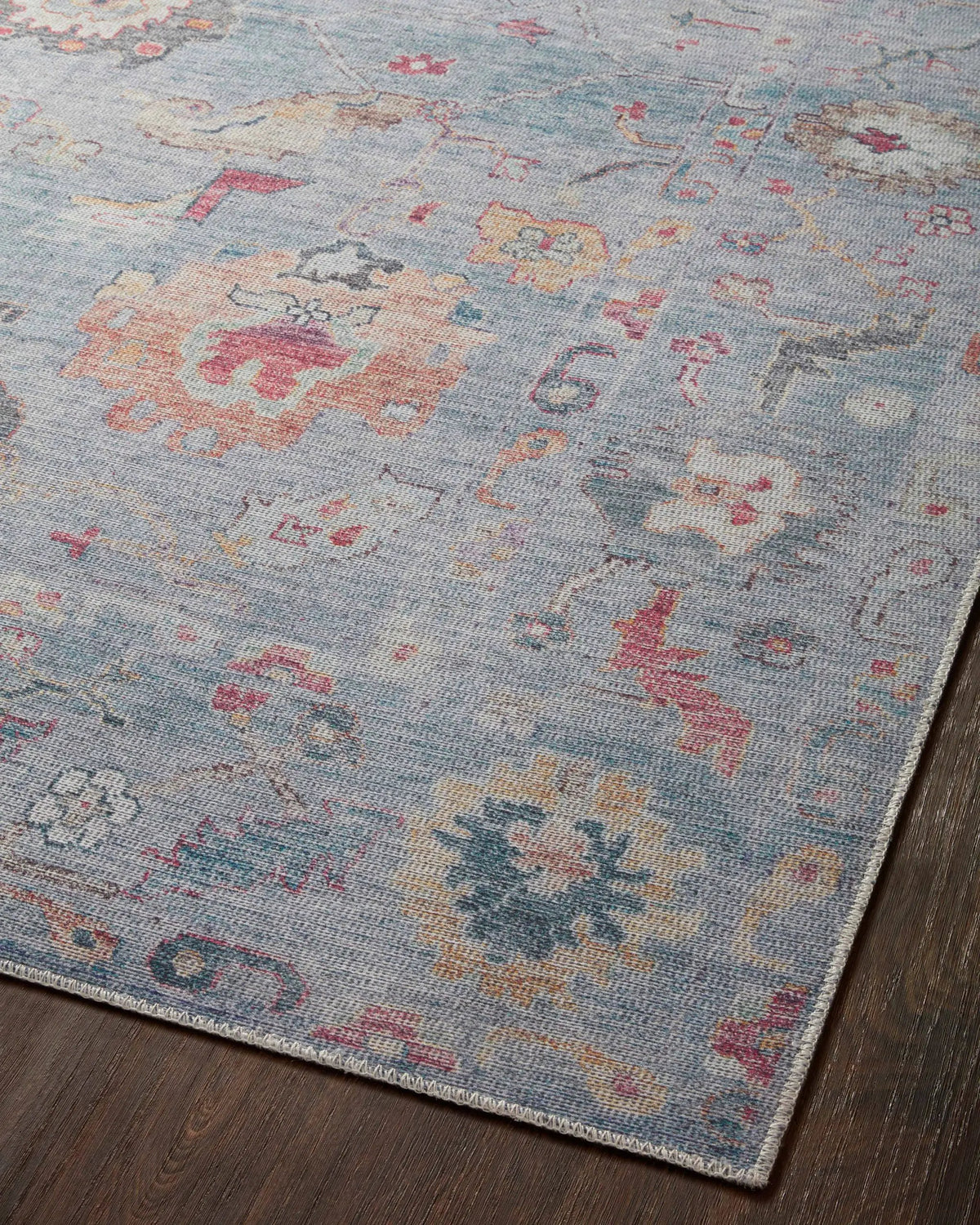 Elysium ELY-04 Denim / Multi Area Rug by Loloi