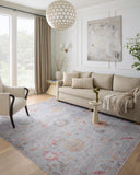 Loloi Elysium ELY-04 Silver / Multi Area Rug