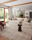 Angela Rose x Loloi Ember EMB-02 Clay / Sand Area Rug