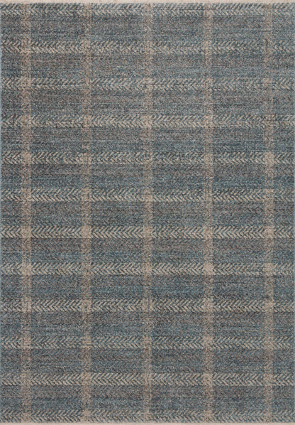 Angela Rose x Loloi Ember EMB-03 Blue / Beige Area Rug