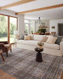 Angela Rose x Loloi Ember EMB-05 Graphite / Multi Area Rug