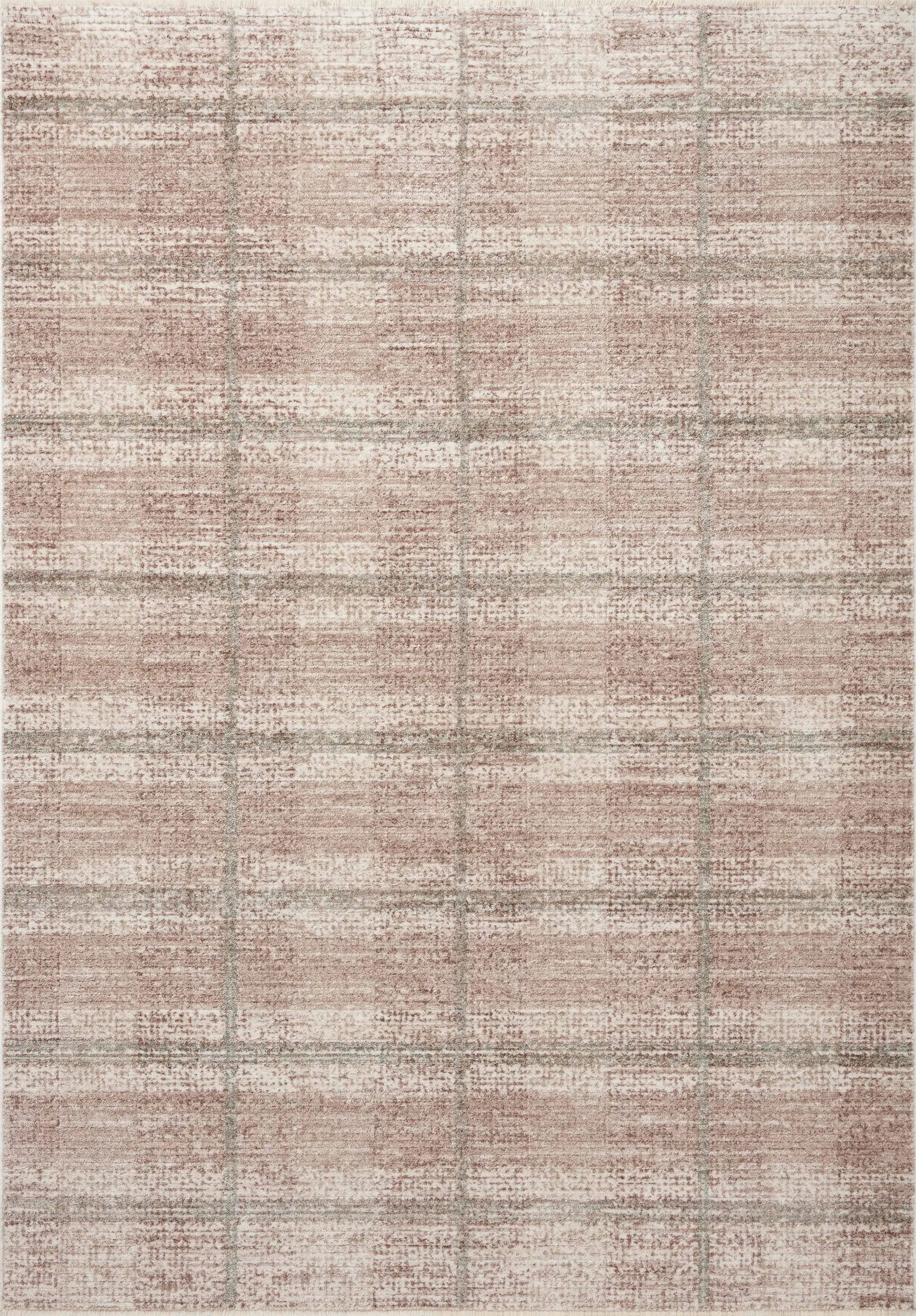 Ember EMB-06 Clay / Mist Area Rug by Angela Rose x Loloi