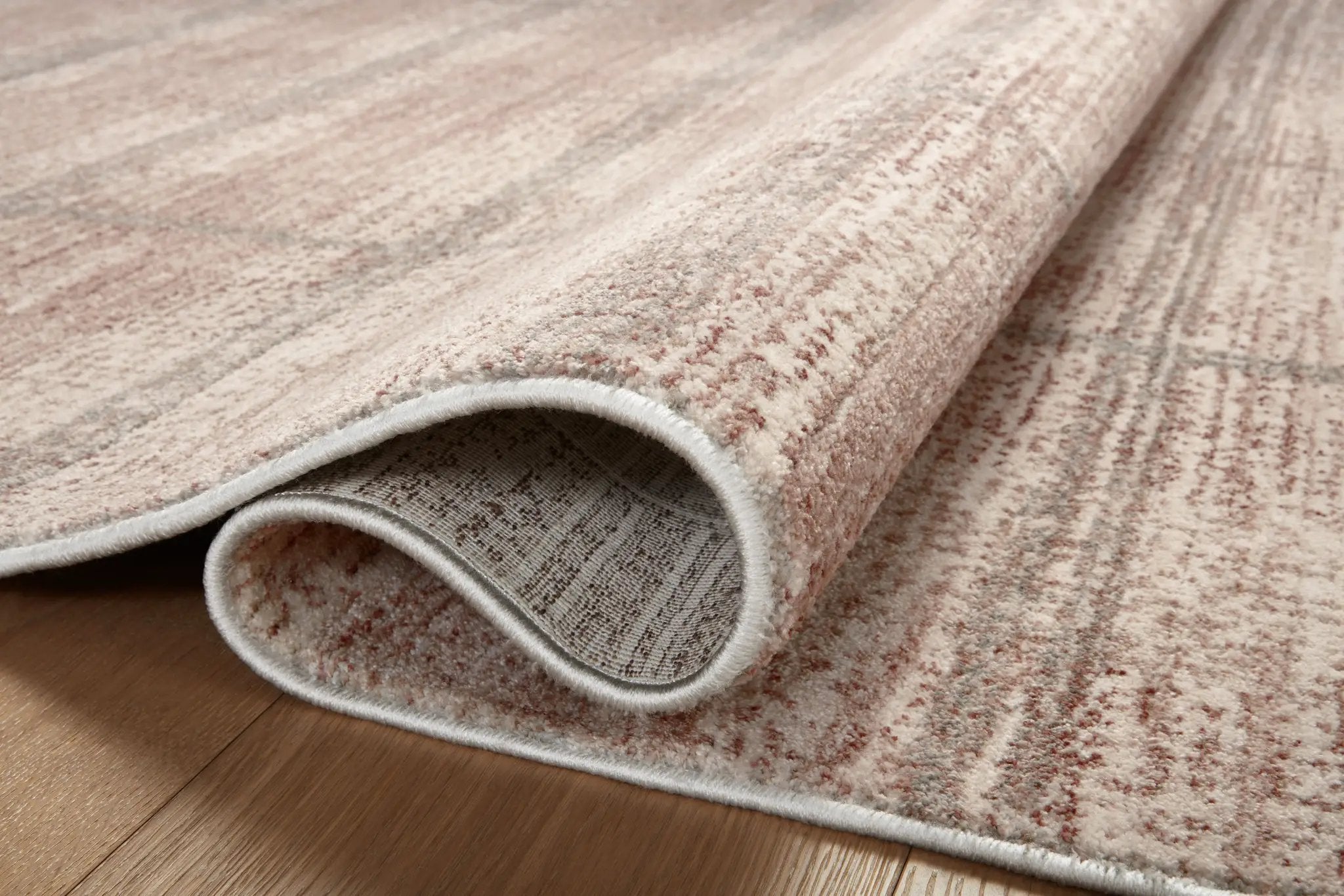 Ember EMB-06 Clay / Mist Area Rug by Angela Rose x Loloi