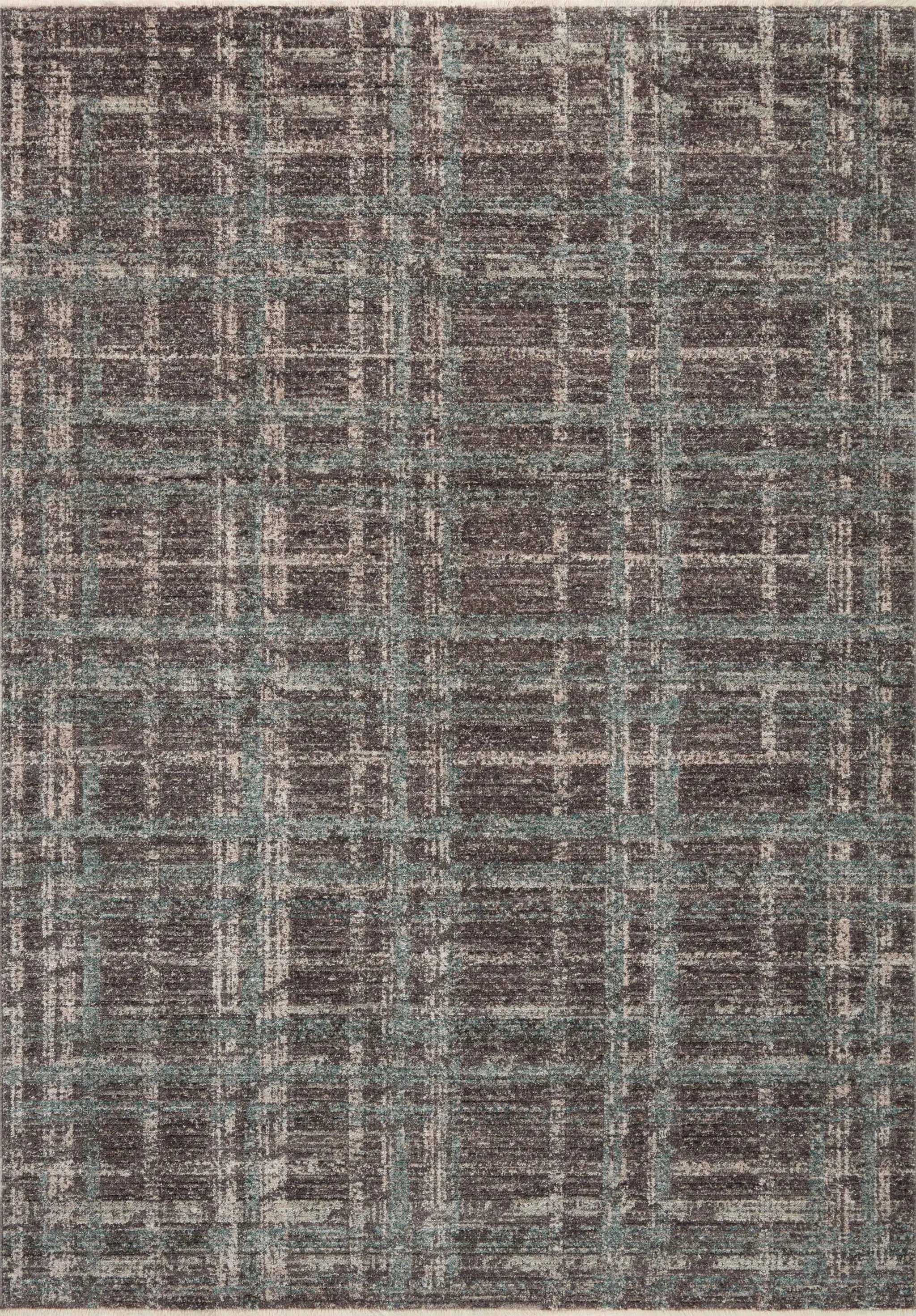 Ember EMB-08 Espresso / Multi Area Rug by Angela Rose x Loloi