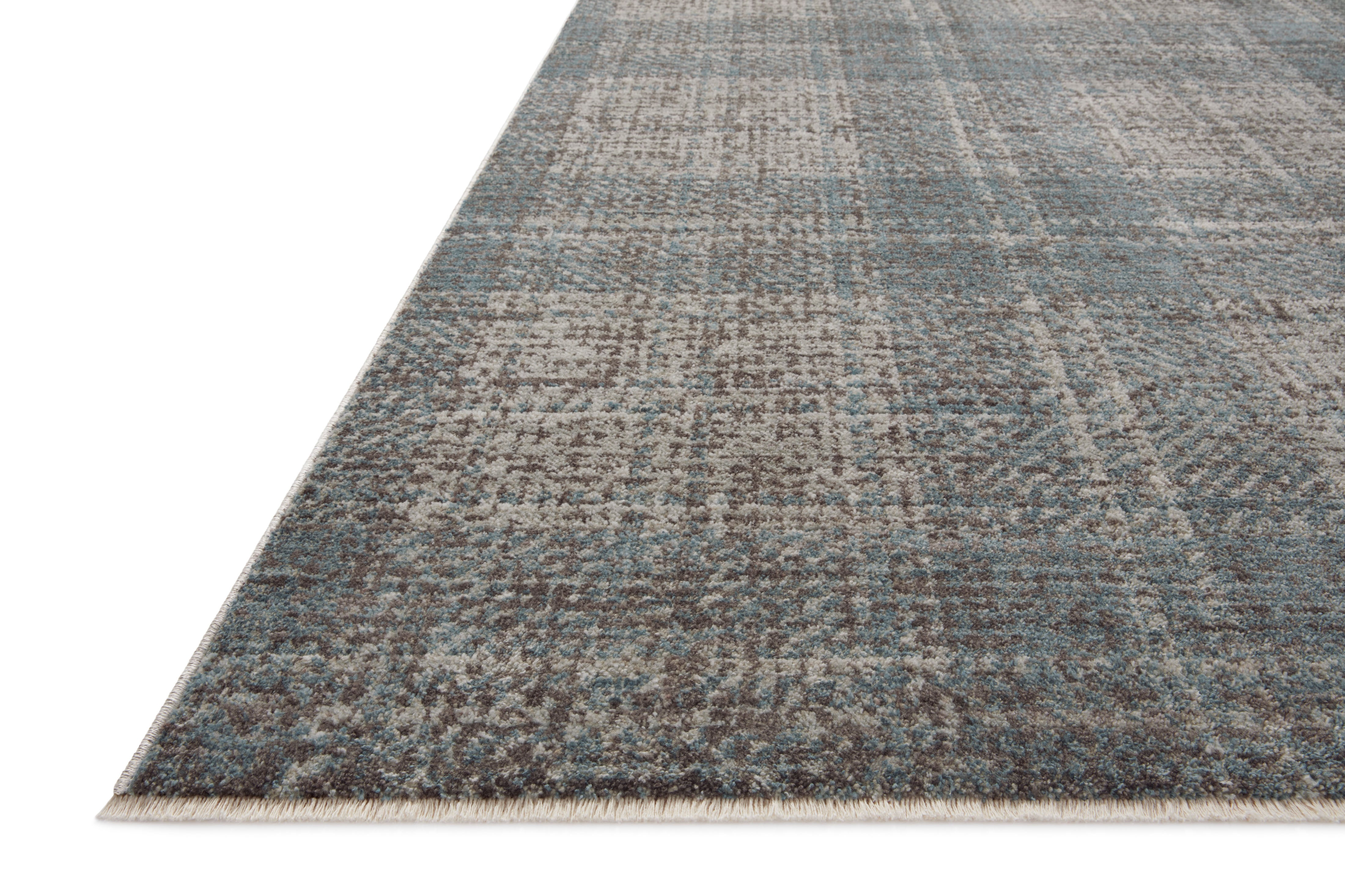Angela Rose x Loloi Ember EMB-09 Denim / Charcoal Area Rug