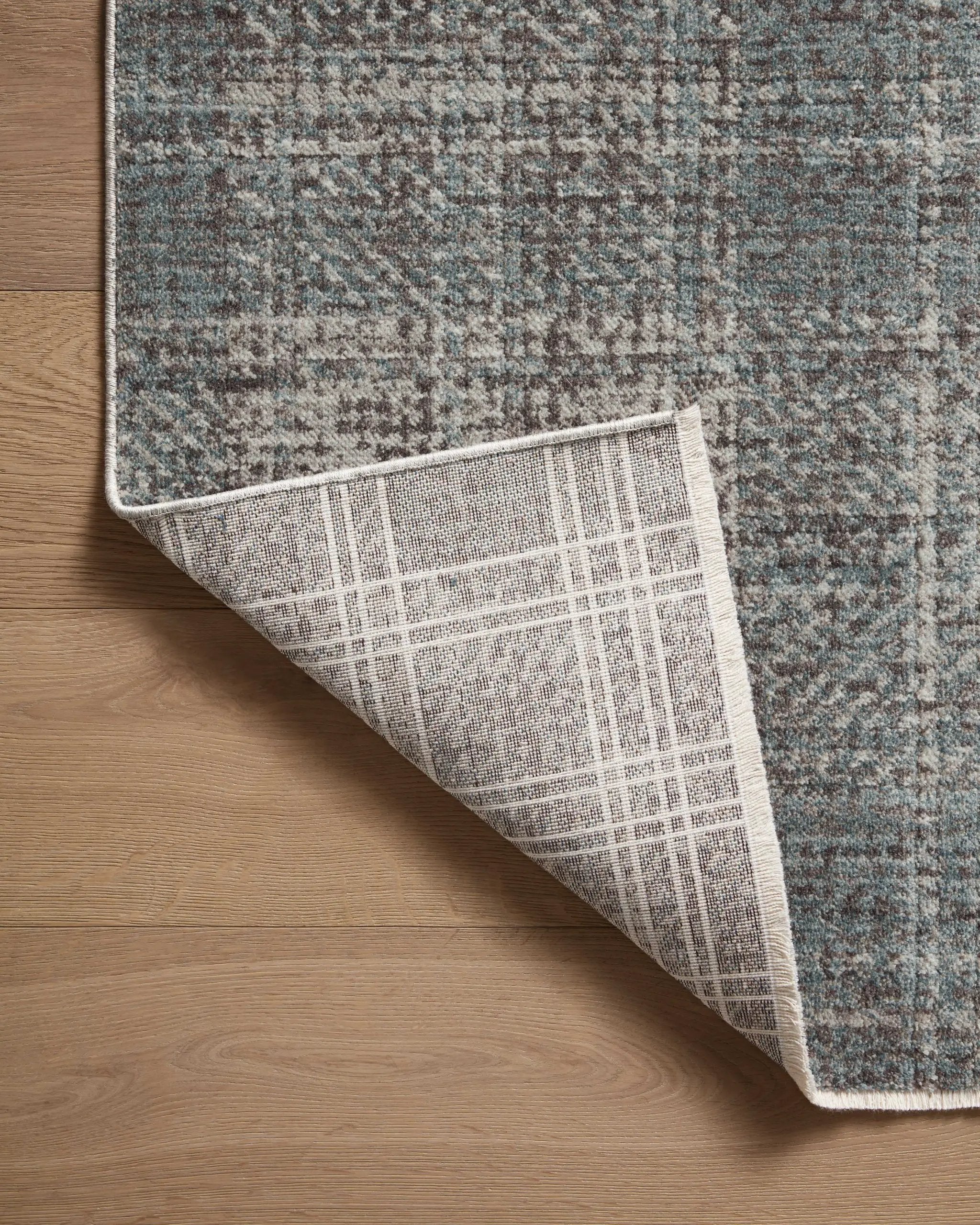 Ember EMB-09 Denim / Charcoal Area Rug by Angela Rose x Loloi