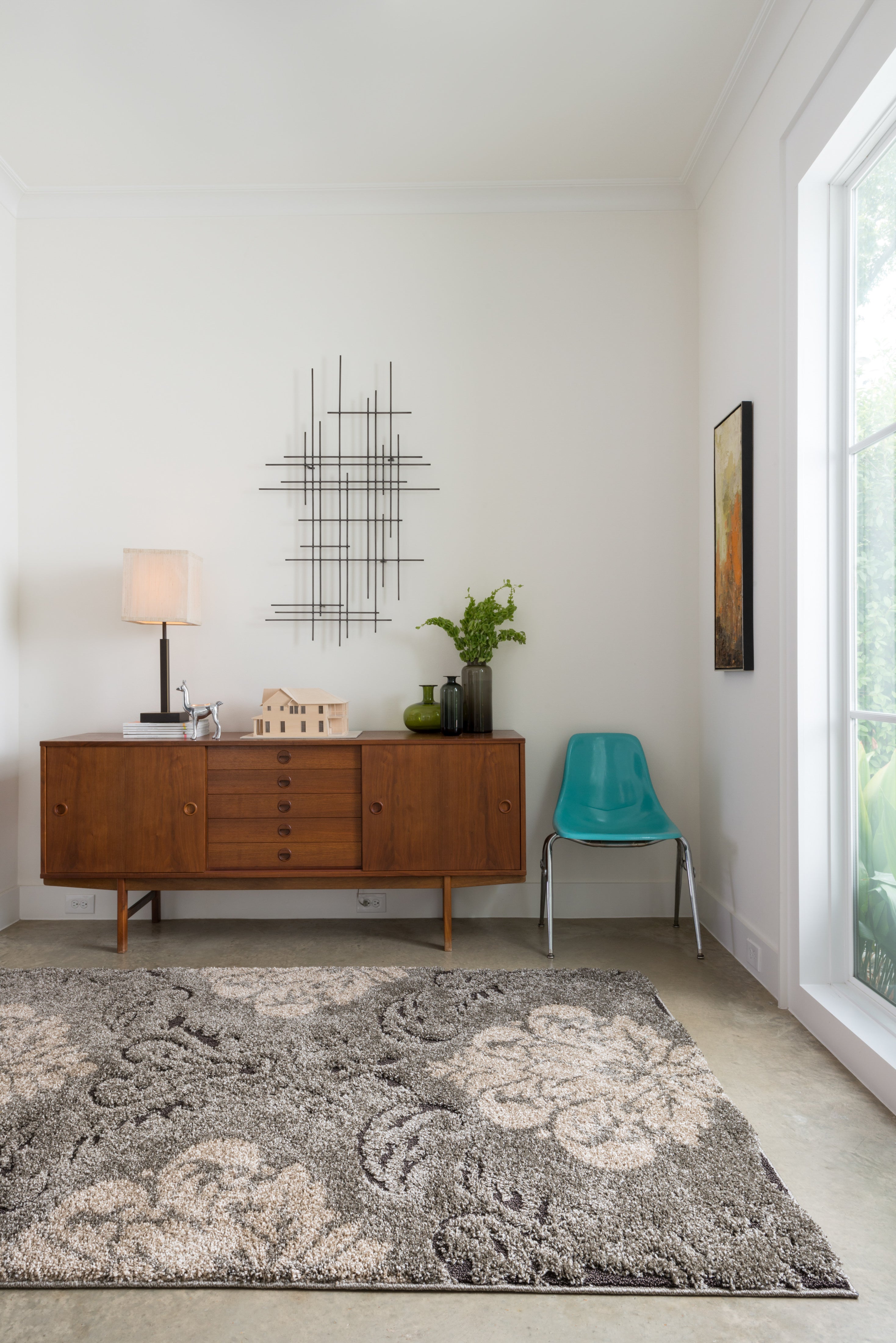 Loloi Enchant EN-03 Smoke / Beige Area Rug