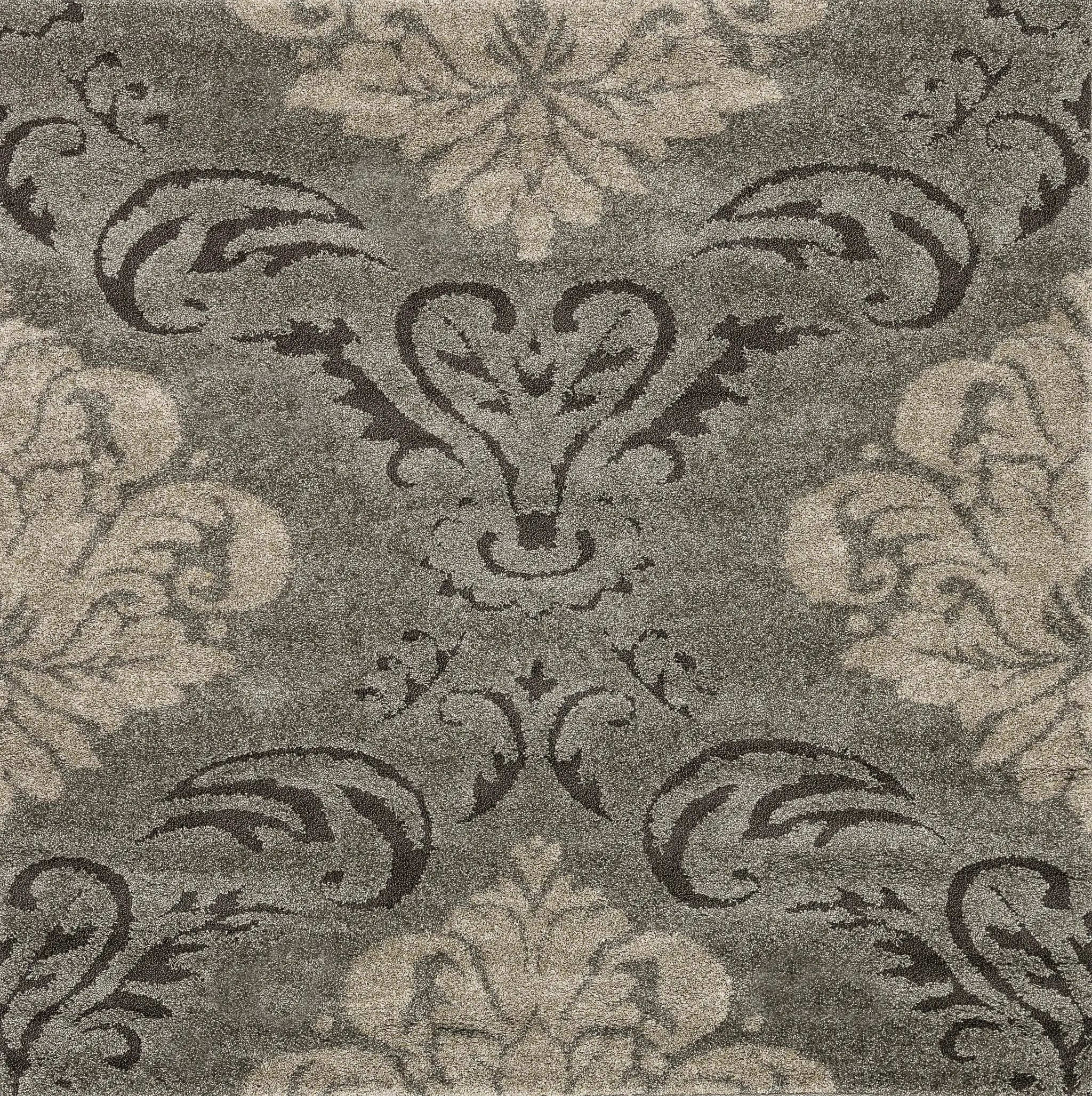 Enchant EN-03 Smoke / Beige Area Rug by Loloi