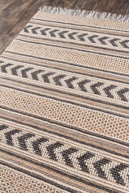 Momeni Esme ESM-1 Charcoal Hand Woven Area Rug