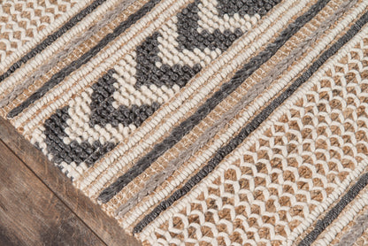 Momeni Esme ESM-1 Charcoal Hand Woven Area Rug