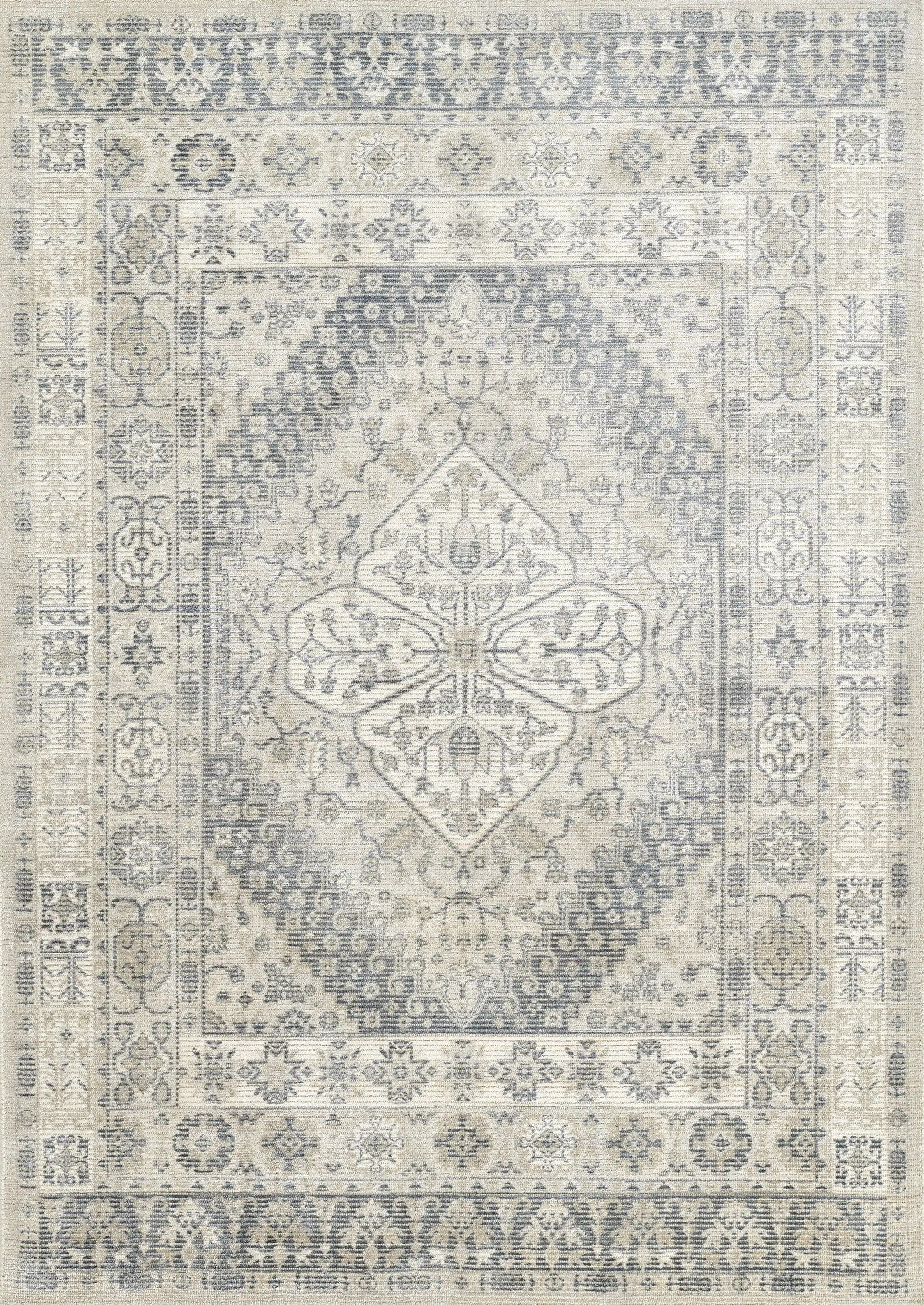 Estelle EST-4 Gray Area Rug by Momeni