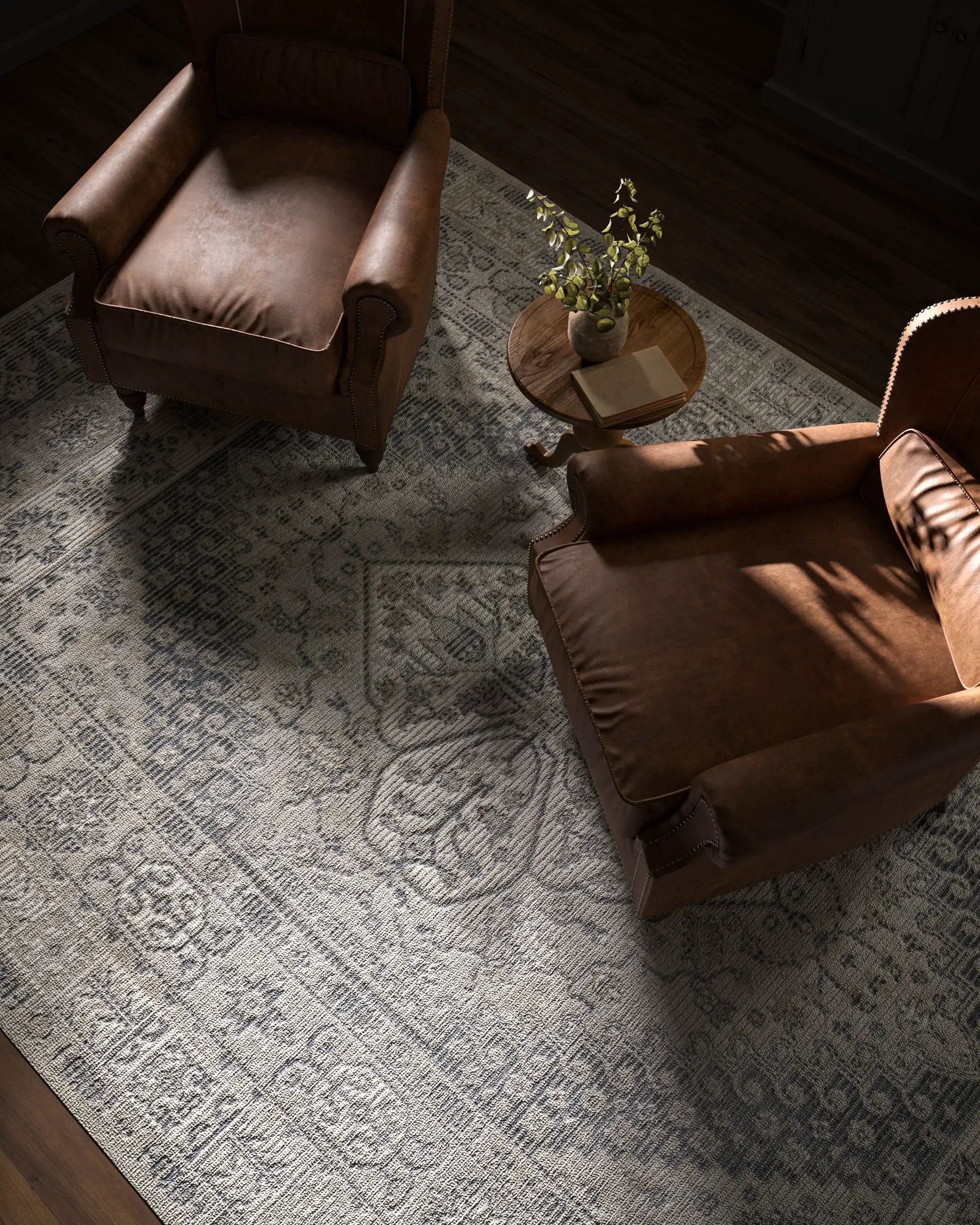 Estelle EST-4 Gray Area Rug by Momeni