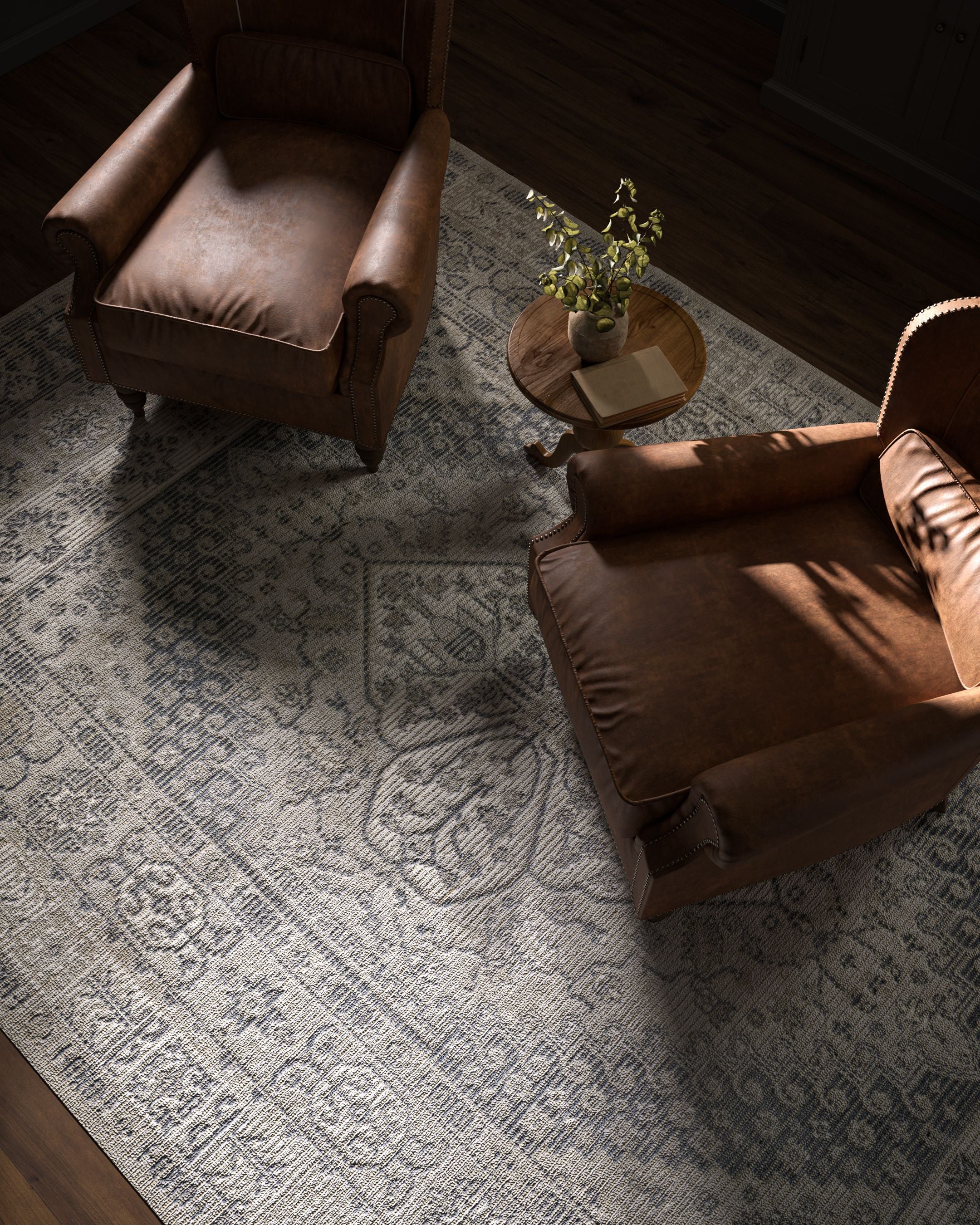 Momeni Estelle EST-4 Gray Hand Loomed Area Rug