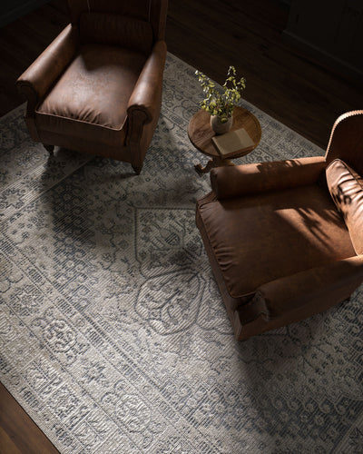 Momeni Estelle EST-4 Gray Hand Loomed Area Rug