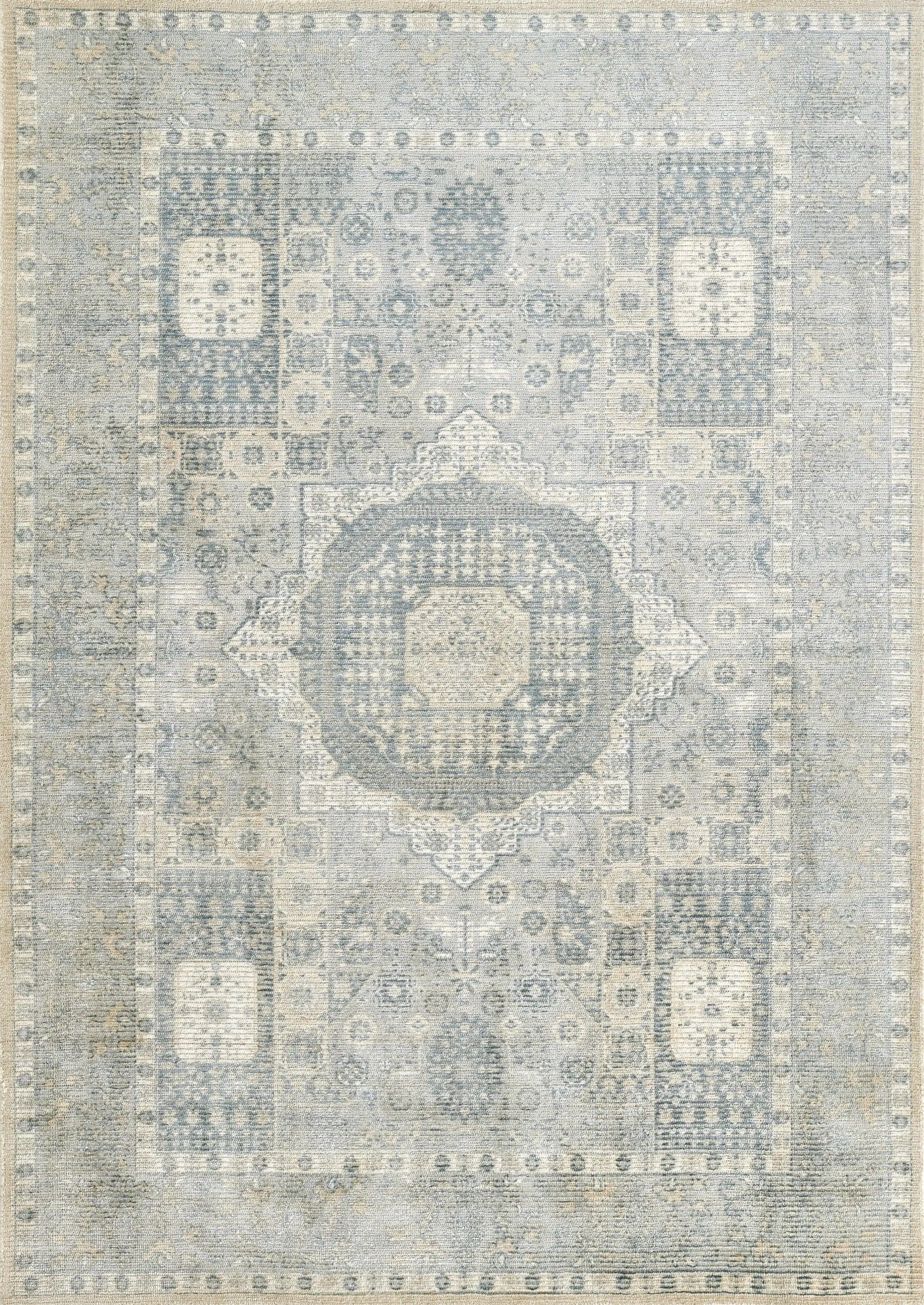 Estelle EST-5 Blue Area Rug by Momeni