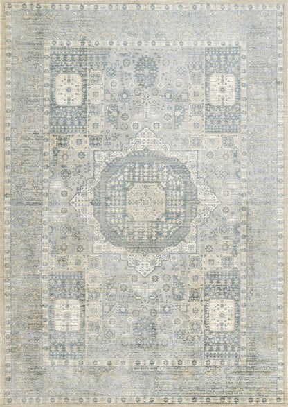 Momeni Estelle EST-5 Blue Hand Loomed Area Rug