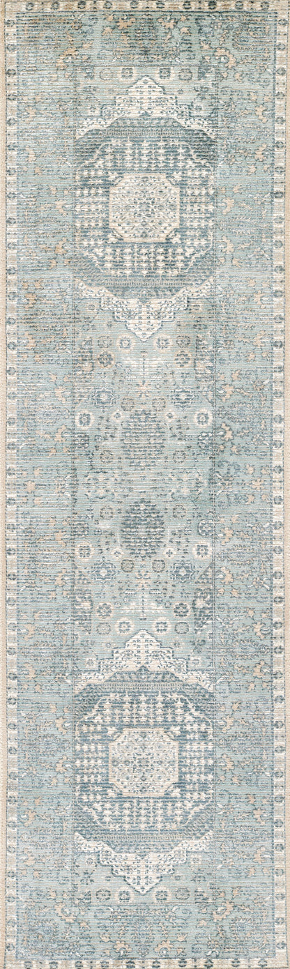 Momeni Estelle EST-5 Blue Hand Loomed Area Rug