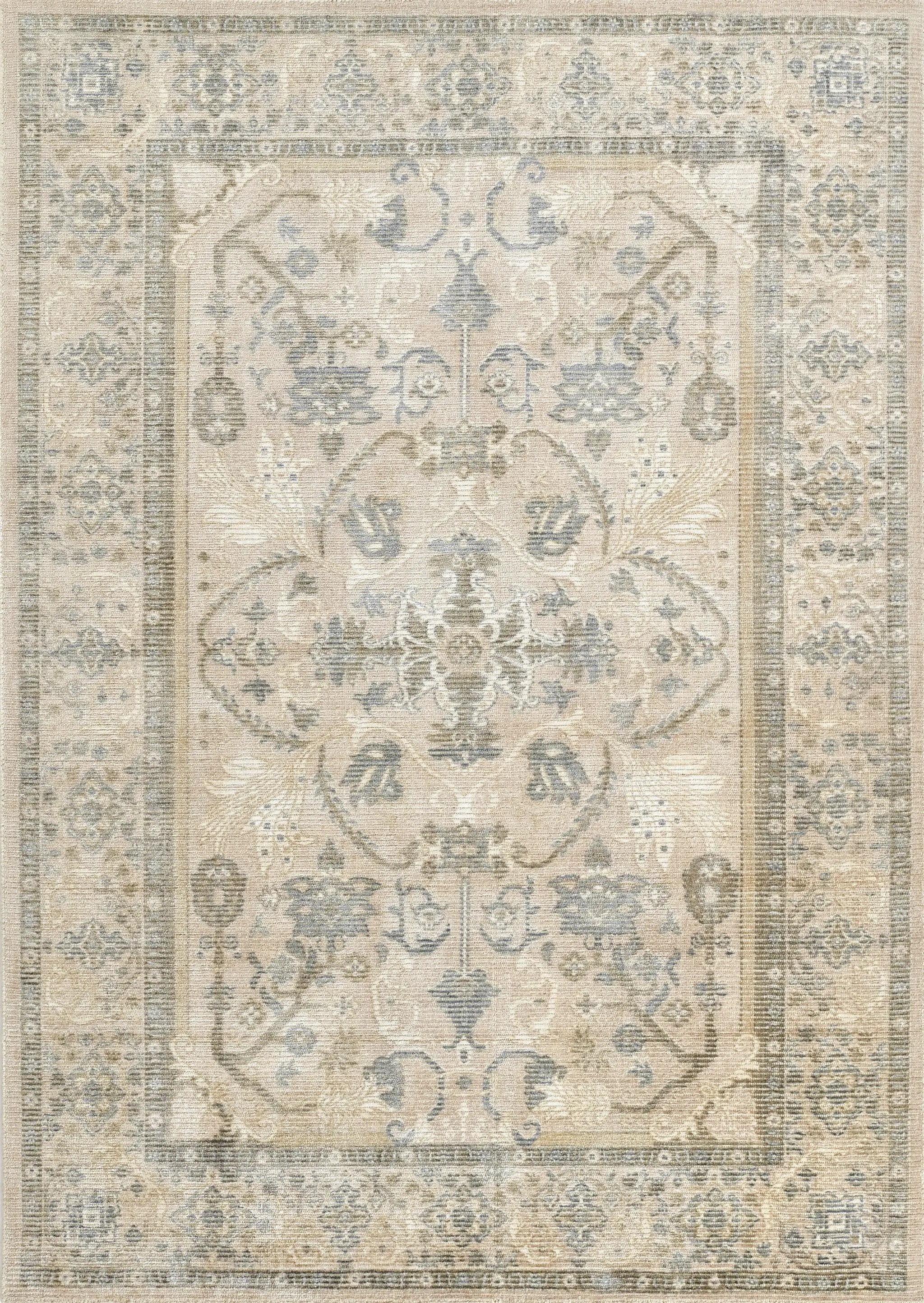 Estelle EST-6 Beige Area Rug by Momeni