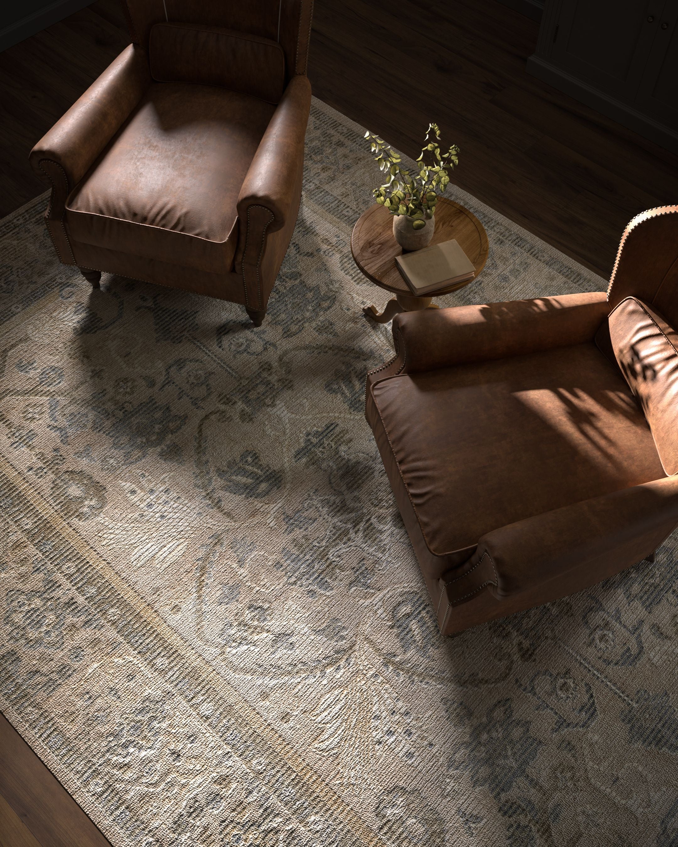 Momeni Estelle EST-6 Beige Hand Loomed Area Rug
