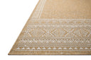 The Easton ESN-01 Ivory / Wheat Area Rug blends refined ivory and golden wheat tones into a power-loomed polypropylene area rug with timeless appeal