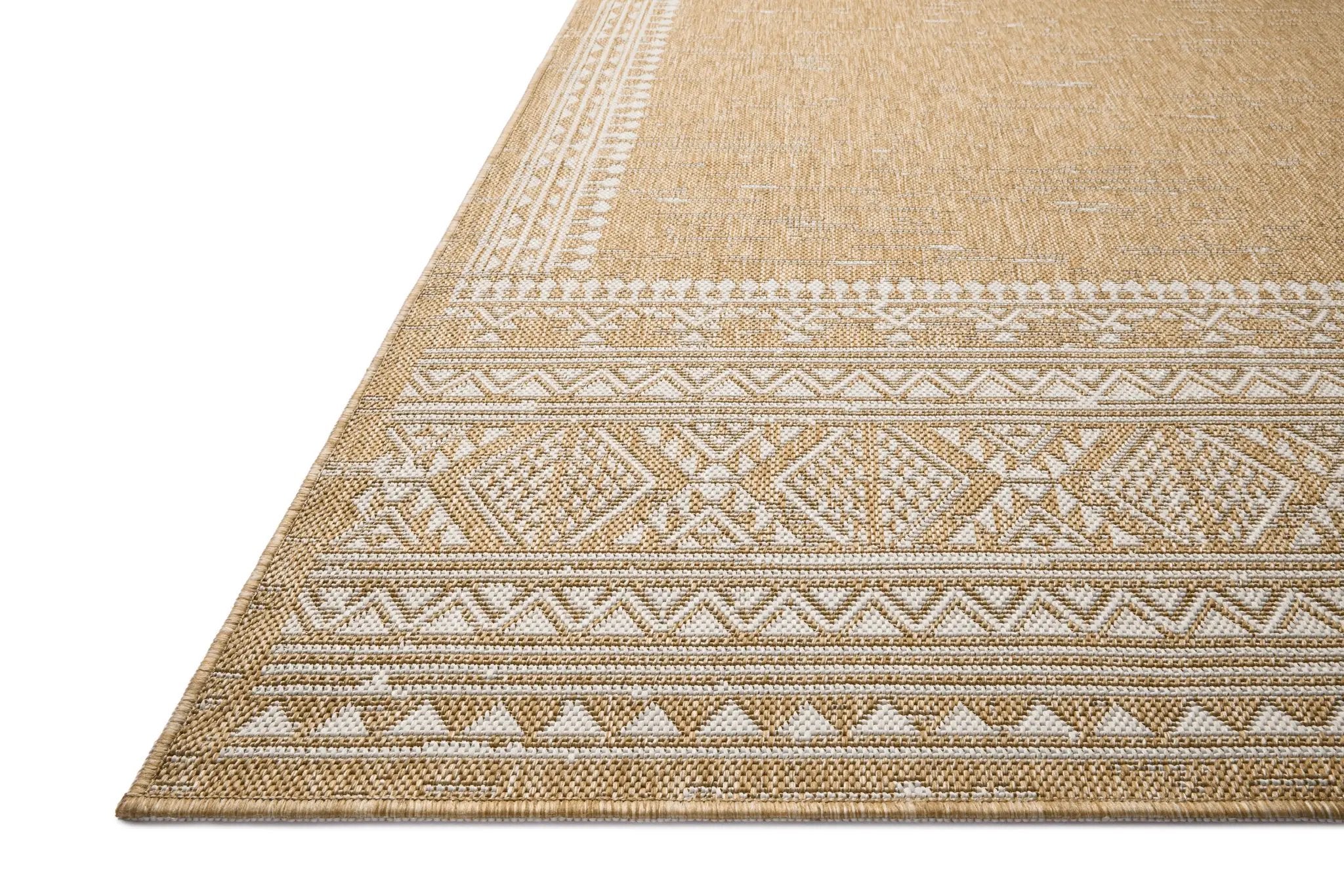 Easton ESN-01 Ivory / Wheat Area Rug by Loloi